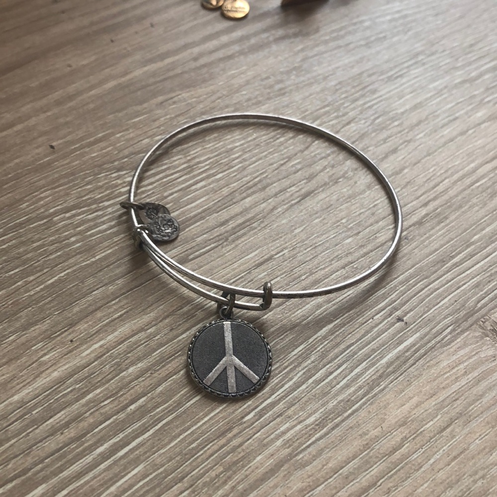 Peace sign Alex and ani